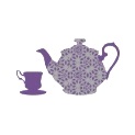 Teapot and cup